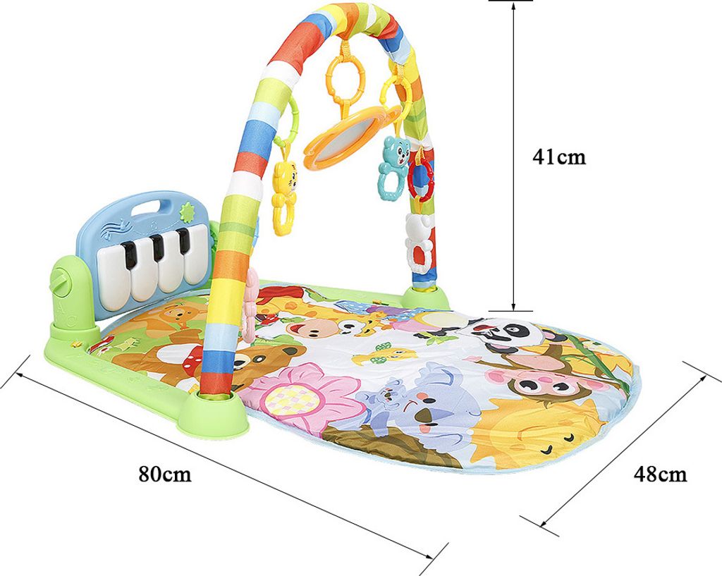 Baby Piano-Gym Spieldecke mit Spielzeug Baby Spieldecke Produktbild 3