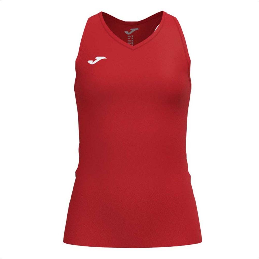 Joma Olimpiada ärmelloses T-shirt Rot L Frau Rot L