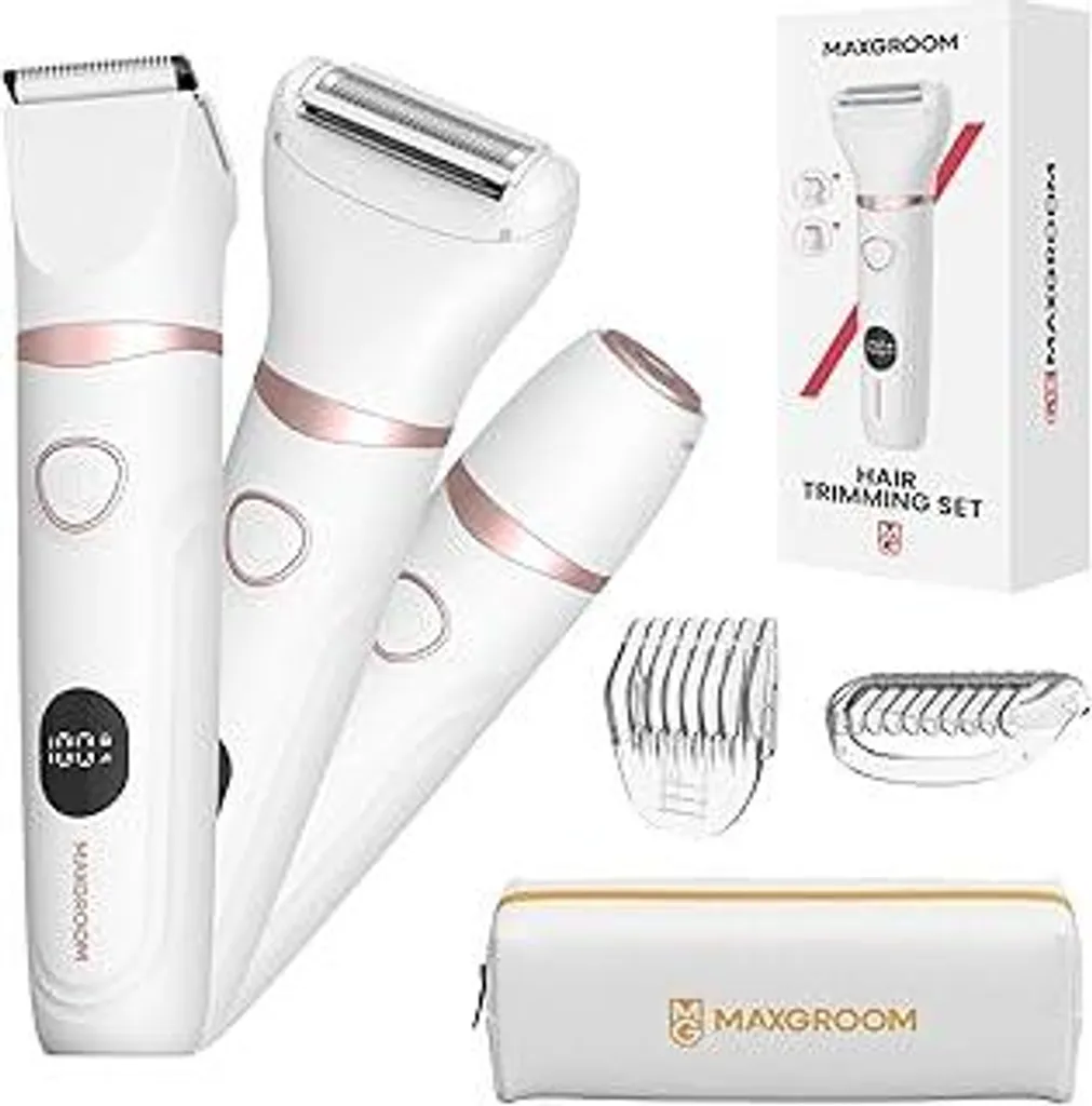 Recensione MAXGROOM Rasoio Elettrico Donna: Bikini e Viso Senza Dolore