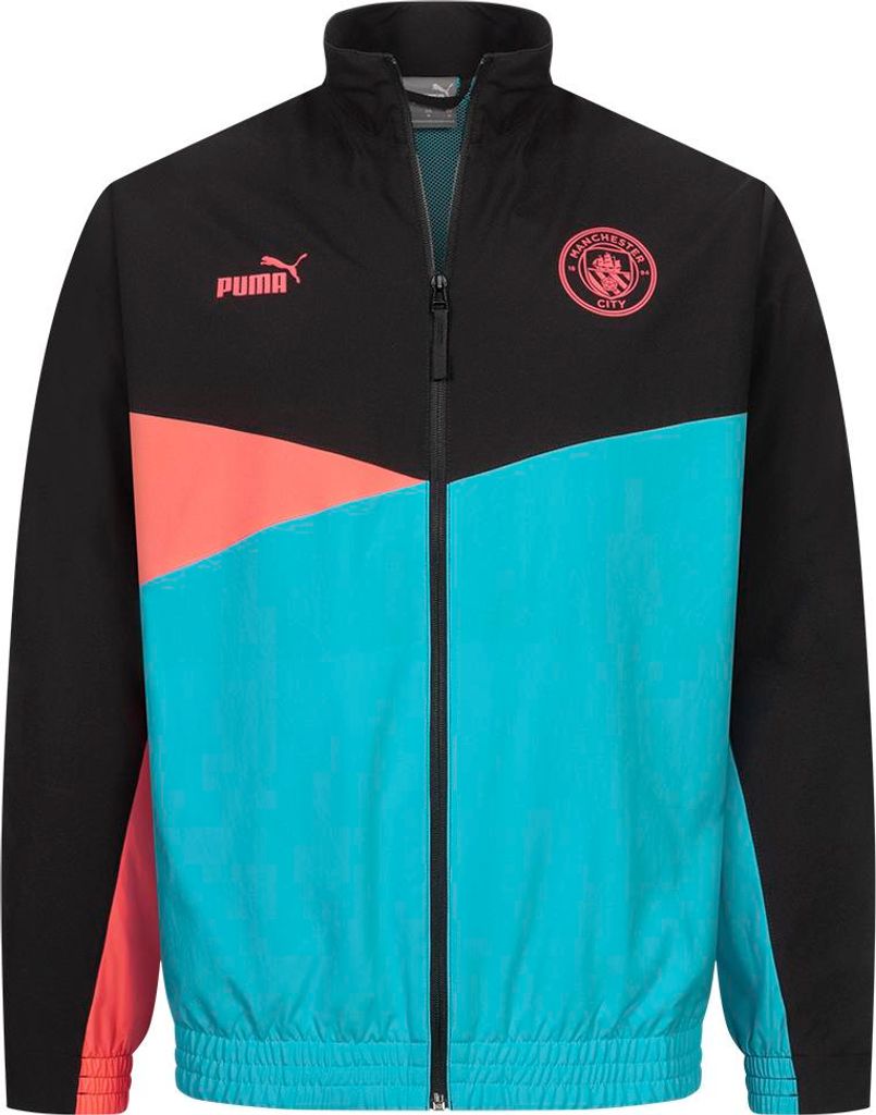 L|Manchester City PUMA Woven Jacket Herren Freizeitjacke Produktbild 
