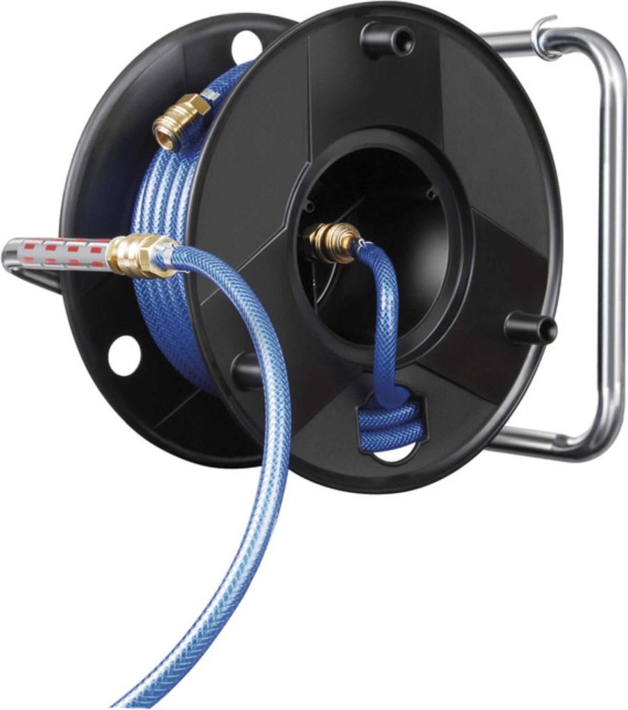 Brennenstuhl Druckluftschlauchtrommel Anti Twist 20m Schlauch-Ø 9/15mm Armatur DIN, 1127030