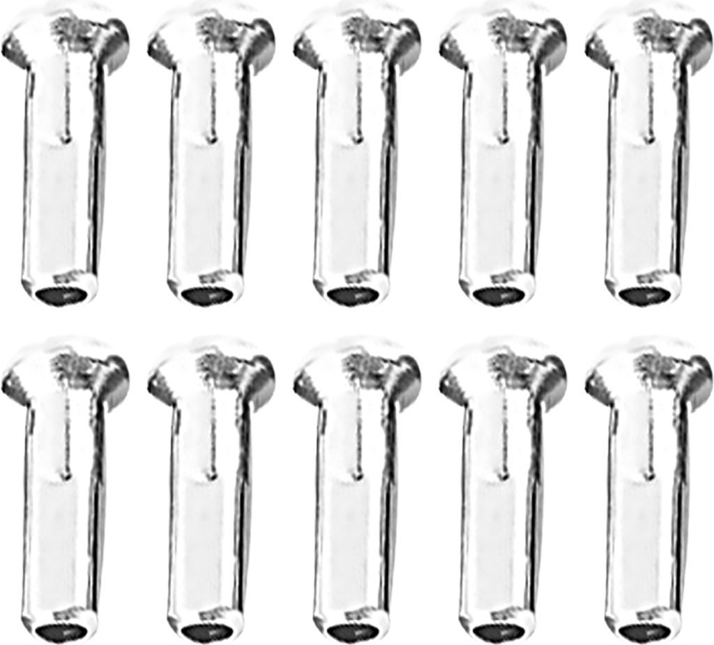 10 Stück Fahrradspeichennippel, bunt, leicht, robust, Metall, für Mountainbikes, Straßenfahrräder, Klapprad, Speichenenden, Fahrradzubehör