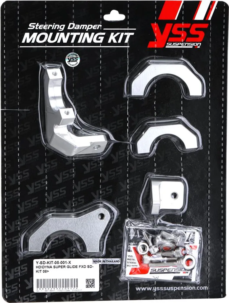 Kit montage amortisseur de direction YSS Y-SD-KIT-05-001 moto