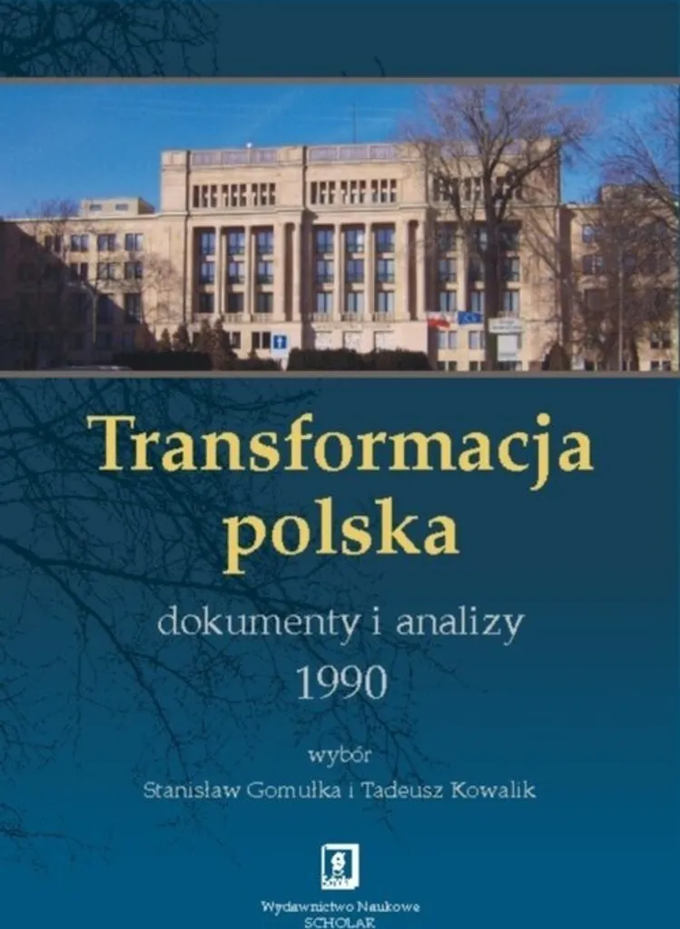 Livre de documents politiques Transformacja polska 1990 analyse rare