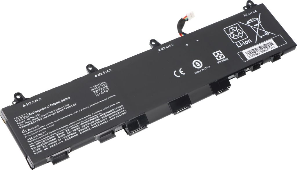 Akku passend für HP EliteBook 845 G7,HP 850 G8, Li-Polymer, 11,55V, 4580mAh, 53Wh