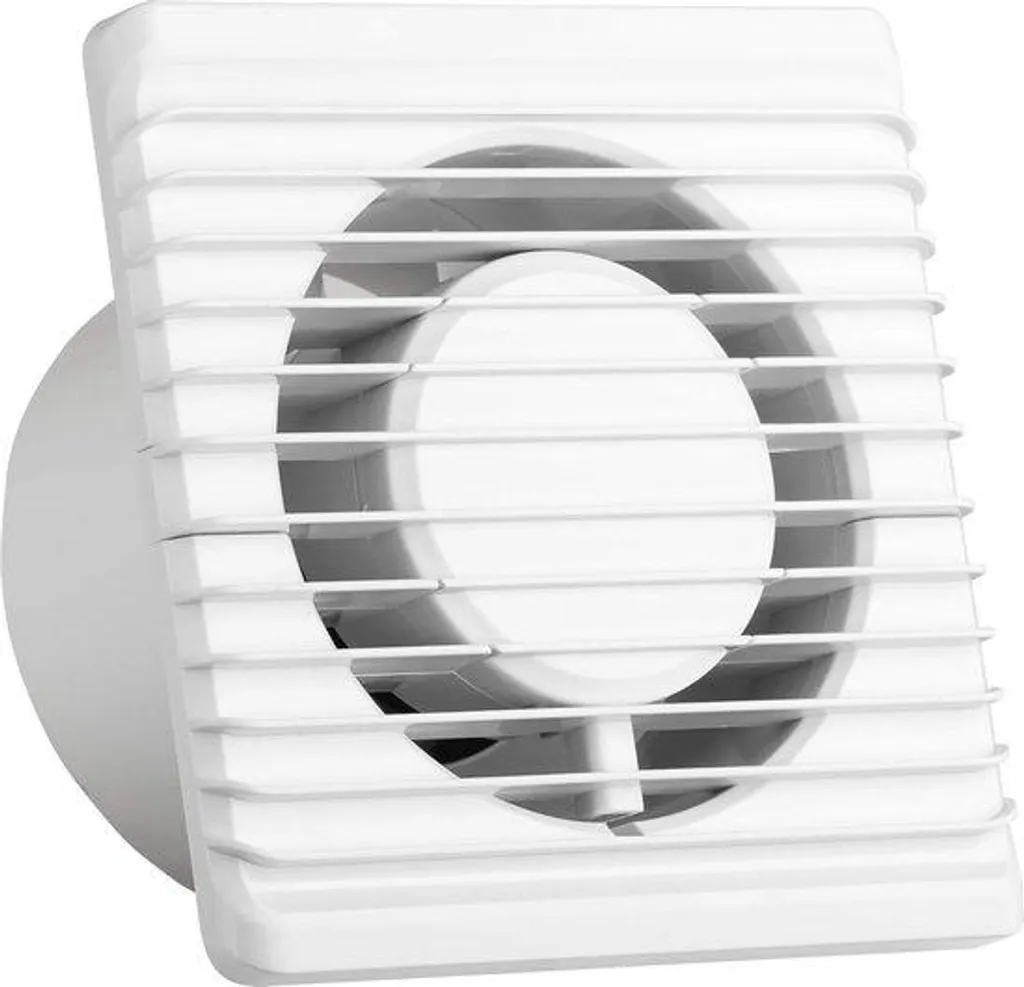 Aérateur de salle de bain silencieux 28 dB avec débit puissant 93m³/h