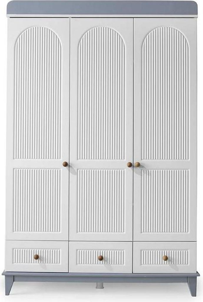 Kleiderschrank Modern Holz Schrank Design Kinderzimmer Weiß Holz Möbel Neu