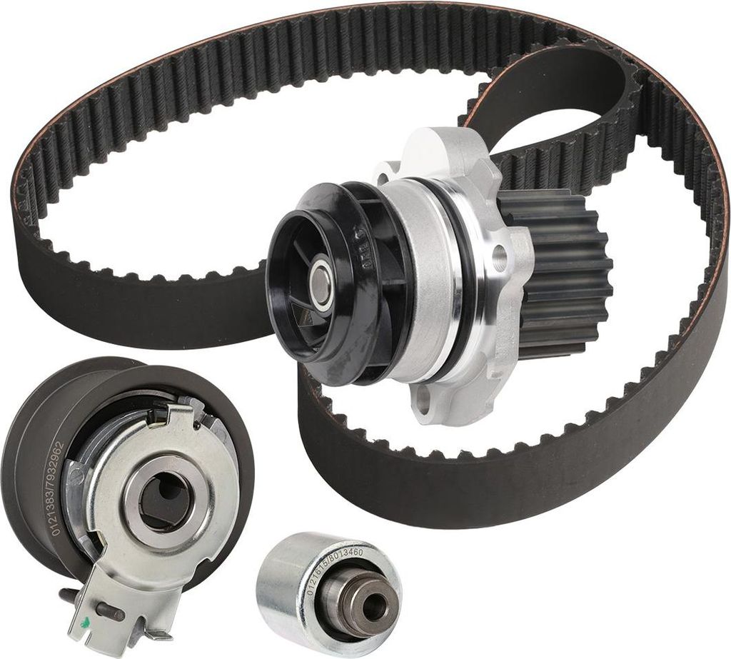 RIDEX 3096W0486 Zahnriemensatz + Wasserpumpe für VW Golf IV Schrägheck (1J1) Golf V Schrägheck (1K1) TOURAN (1T1, 1T2) Passat Variant (3C5) GOLF...