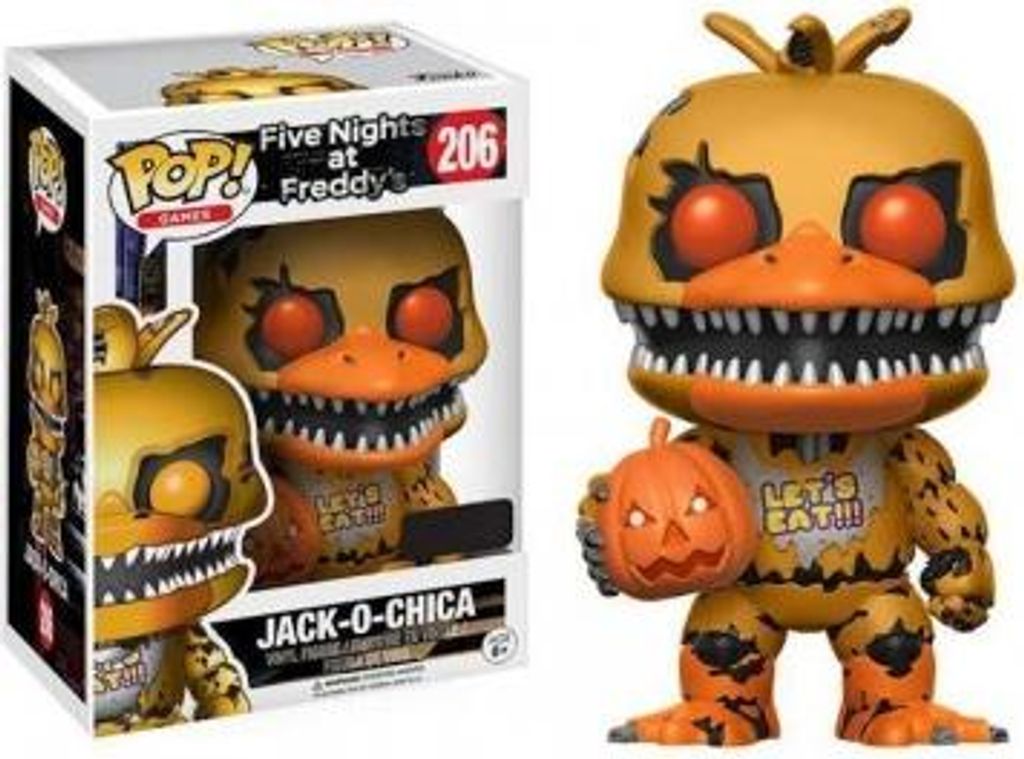 Funko Pop! Games: Five Night's at Freddy's - Jack-o-Chica #206 Gamestop Exclusive