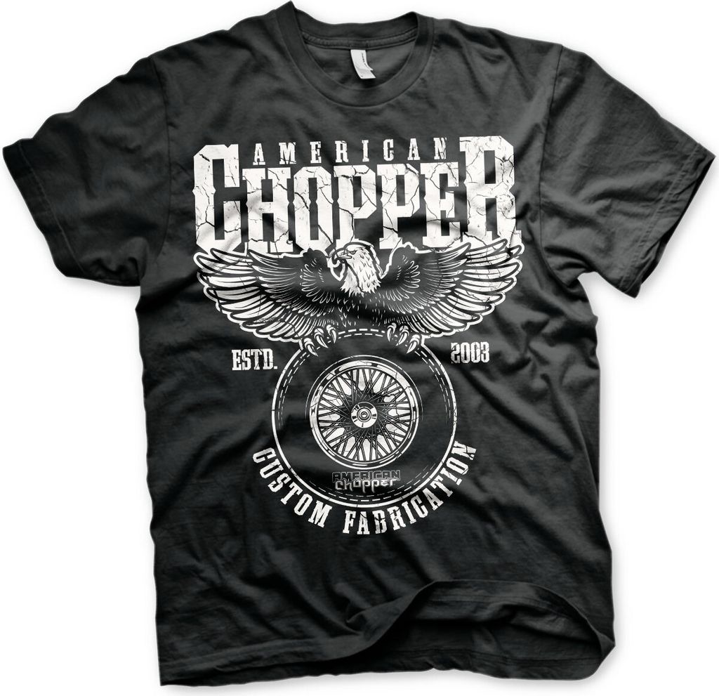 American Chopper - Custom Fabrication T-Shirt - Medium - Black