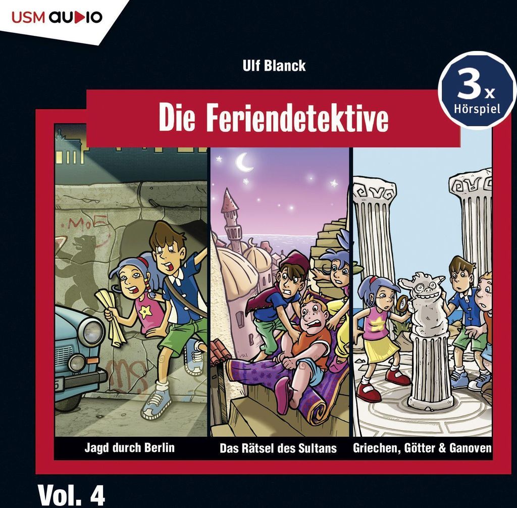 Die Feriendetektive 3-er Hörbox 04
