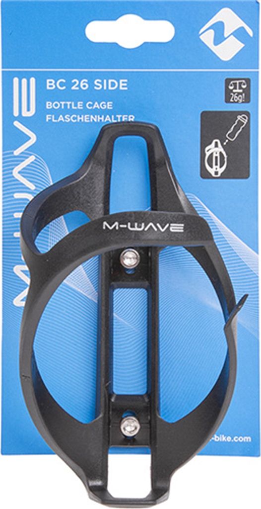 M-Wave Flaschenhalter BC 26 Side schwarz Produktbild 