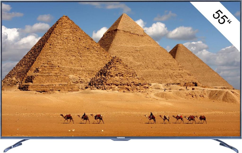 Tornado Frameless 55 Inch 4K - Google Smart TV, 139,7 cm (55"), 3840 x 2160 Pixel, DLED,