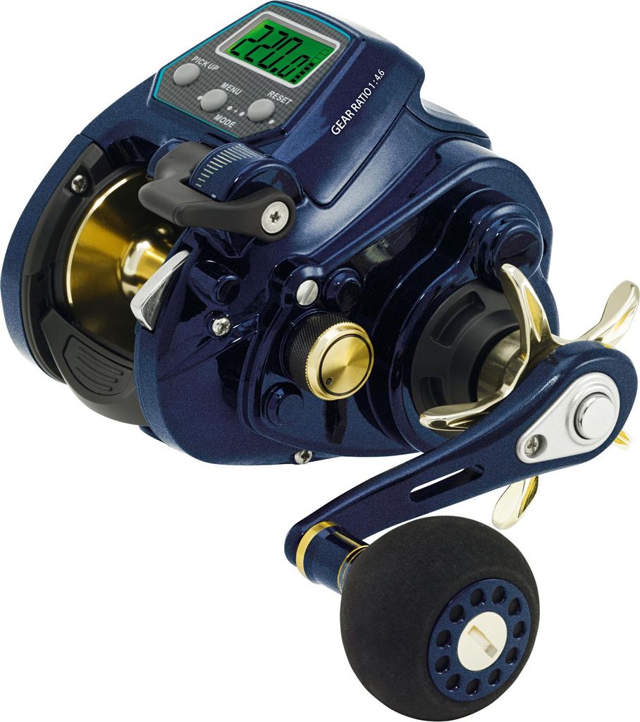 WFT Set: Elektrorolle Sea King 550 PR HP + 2x Schnur KG Strong Exact