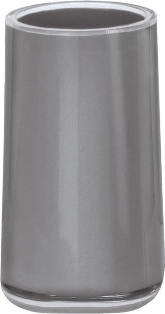 Gobelet dentifrice Kleine Wolke MABLE en platine avec effet marbre noble