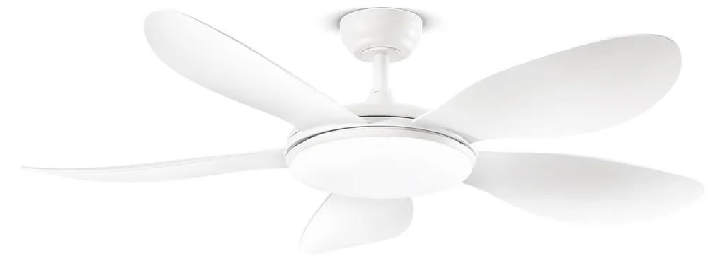 Ventilateur de plafond Perenz 130 cm avec LED 36W et télécommande blanc