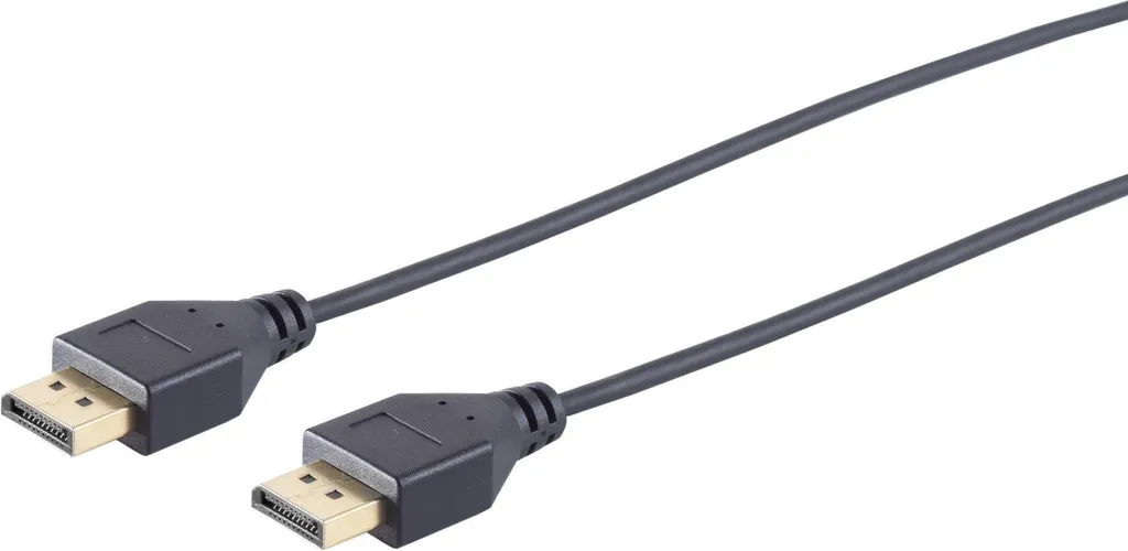 Câble DisplayPort 1.2 S/CONN 2m - Solution 4K Slim contre l'encombrement