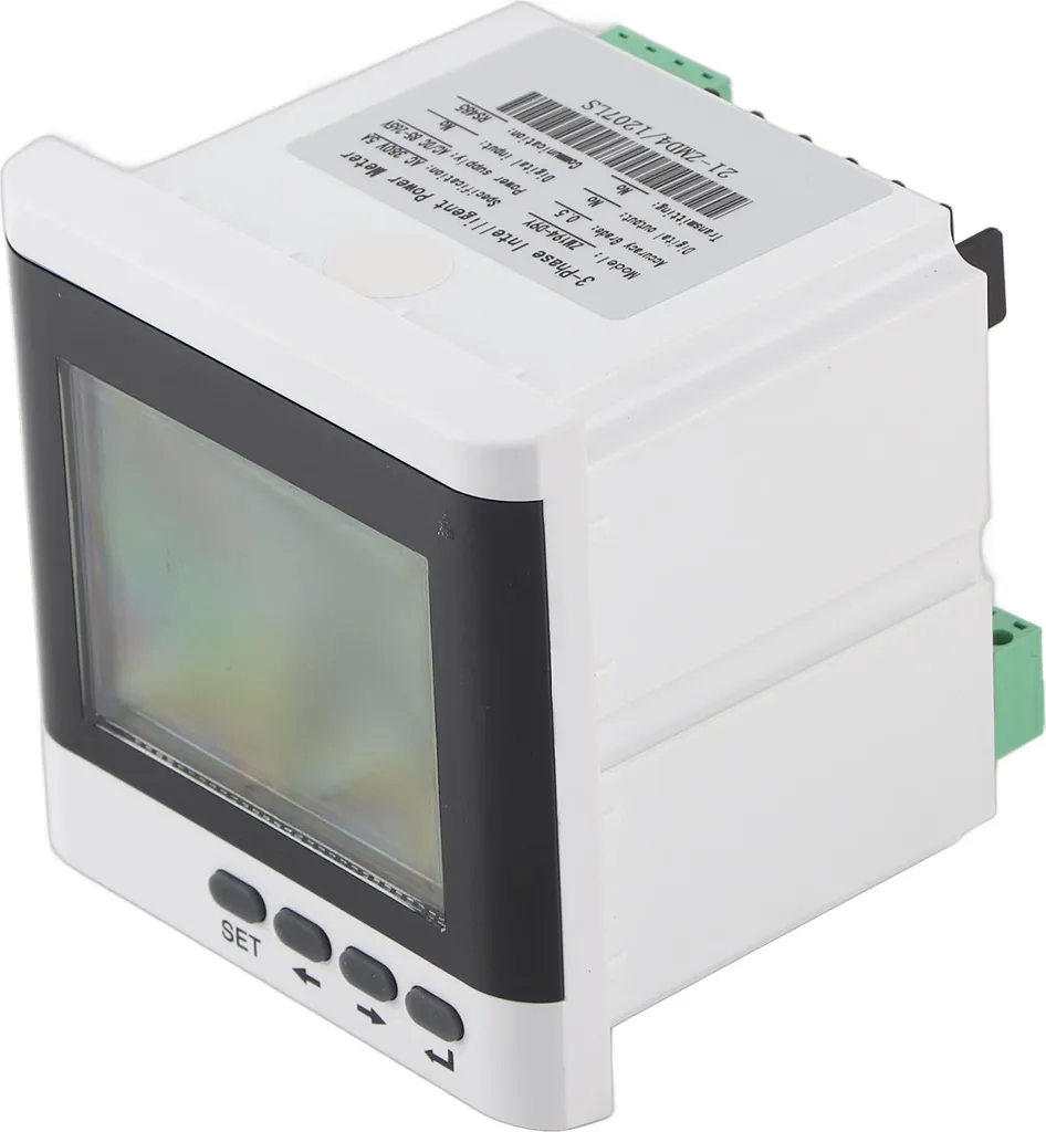 Compteur électrique triphasé LED programmable avec voltmètre intégré - 9