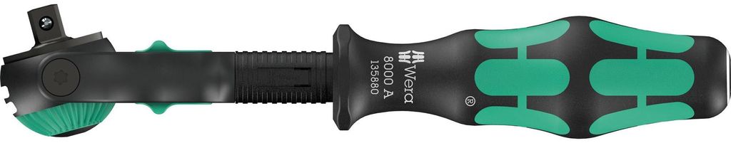 Wera 8000A Limited Edition Zyklop Speedknarre m 1/4" Immagine del prodotto 