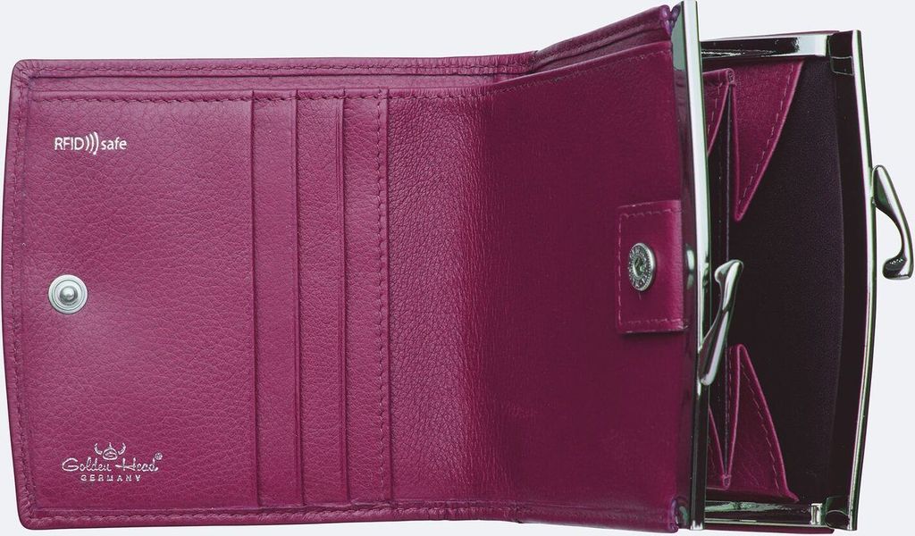 Golden Head Geldbörse French Coin Purse Wallet Tobacco