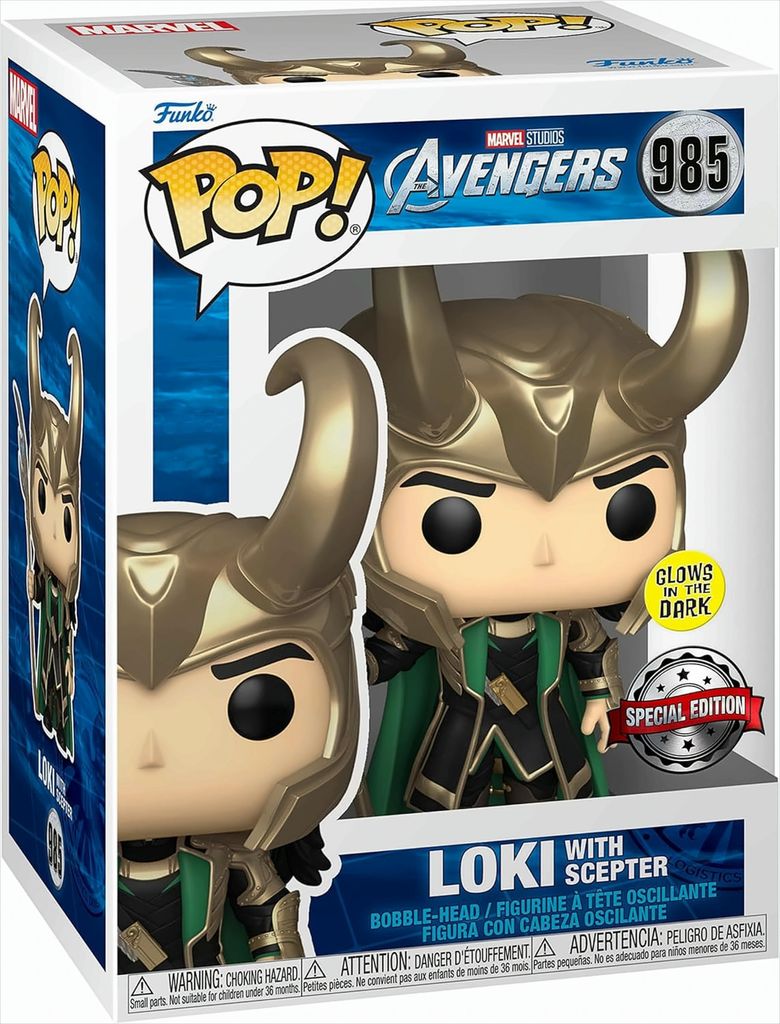 Marvel Studios Avengers - Loki with Scepter 985 Special Produktbild 
