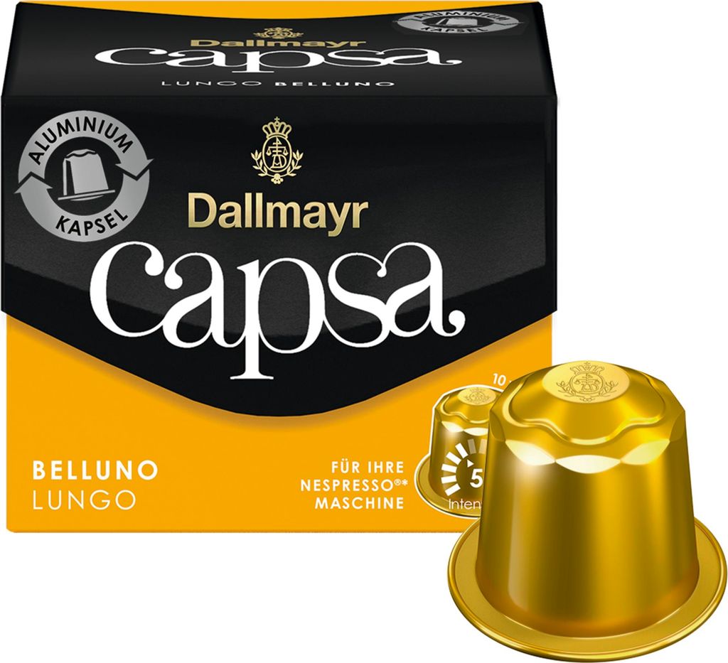 Dallmayr Capsa Lungo Belluno | 10 Nespresso® komp. Kapseln Produktbild 