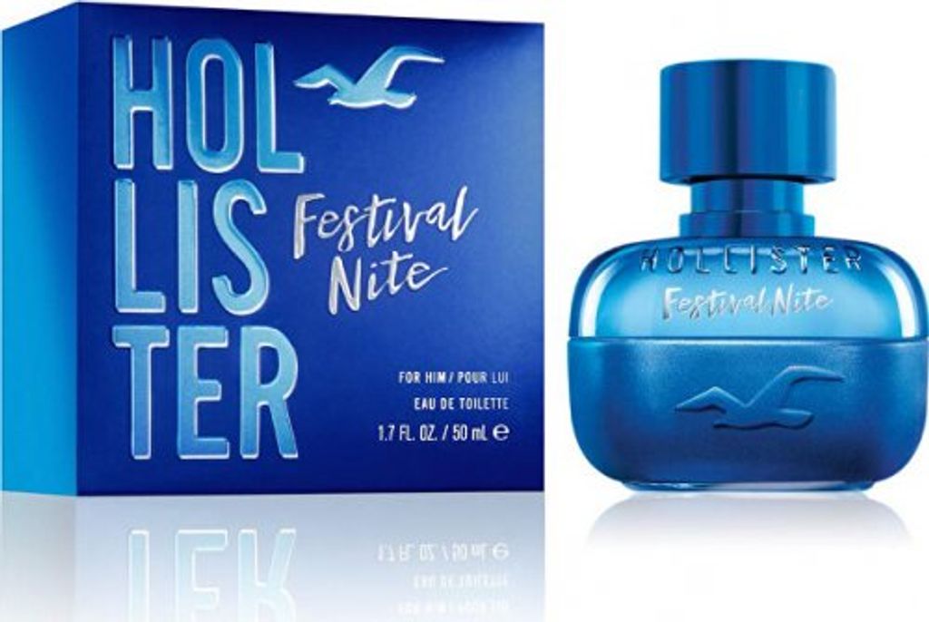 Profumo da uomo Festival Nite for Him Hollister EDT 100 ml Immagine del prodotto 
