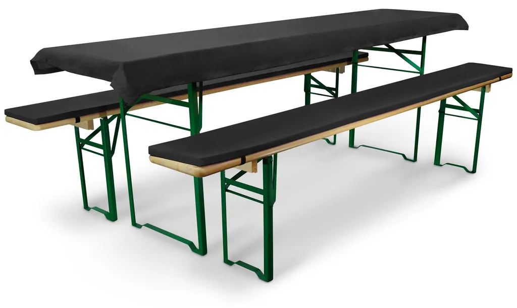Set de Confort pour Réception de Jardin Table de 50 cm Anthracite