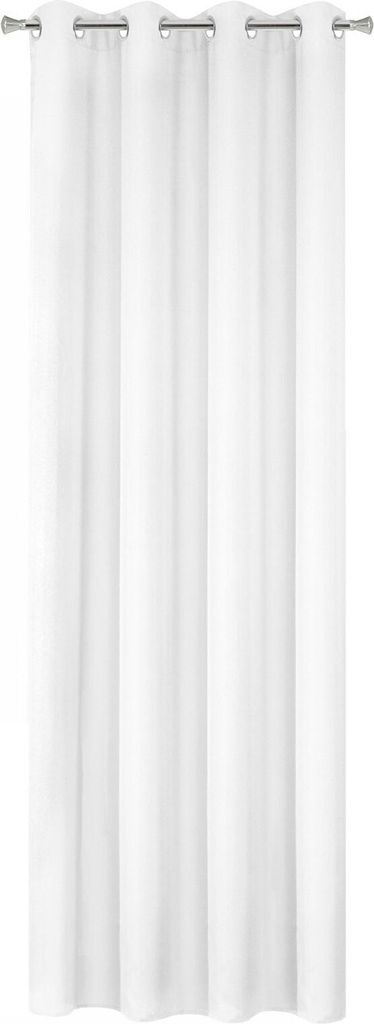 Vorhang RITA weiß 140X250 Ösen
