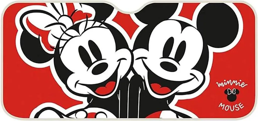Parasole Disney Mickey & Minnie Lovers 130x70cm per Parabrezza Auto