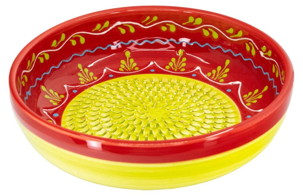 Kaladia Keramikschüsseln klein Rot/Grün/Weiß - ideal um Produktbild 