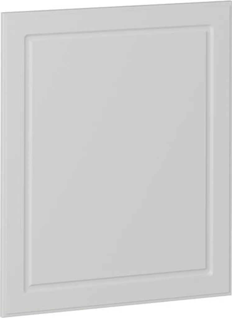 Küchenfront Vicco R-Line Weiß Landhaus 59.6 x 71.3 cm Möbelfront für den Backofenumbauschrank (halb), Model 37515