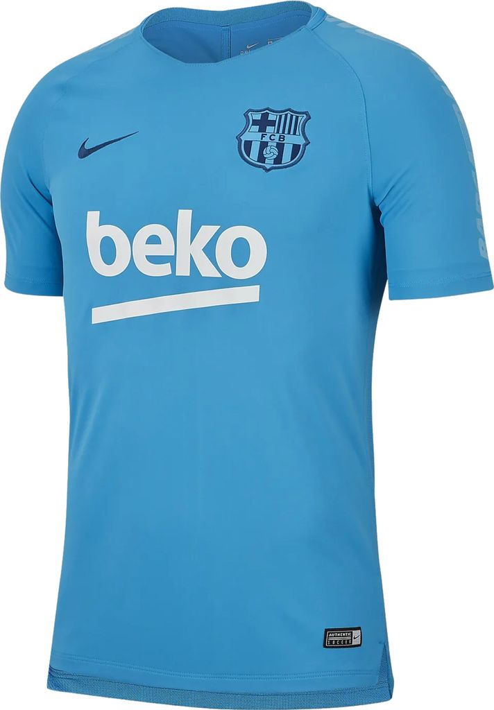 Triko NIKE FC Barcelona Breathe Squad Blue Modrá L Obrázek produktu 
