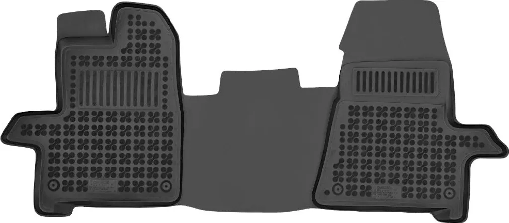 Tappetini Gomma Ford Transit Custom 2012-2018 Anteriore 2 Posti - Alta Resistenza