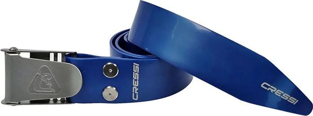 Cressi Spa Edelstahl Silikon Gürtel Mit Schnalle Blau Blau One Size
