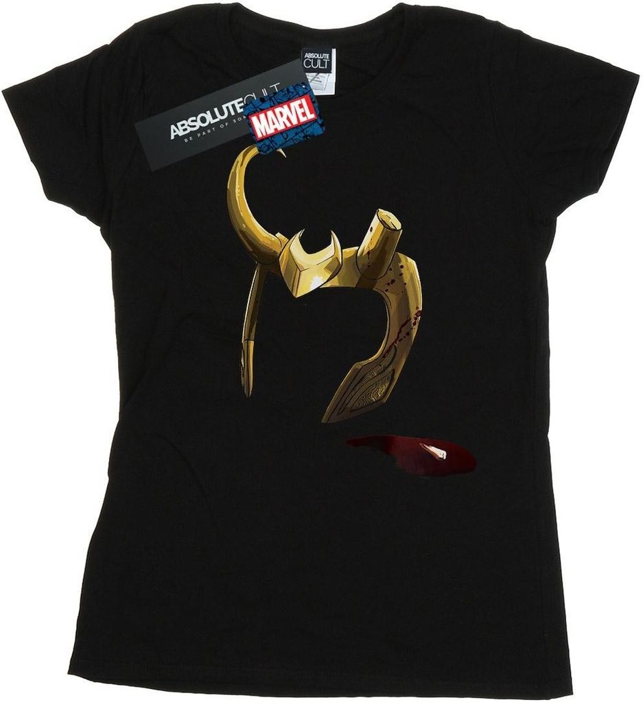 Marvel - "Agent Of Asgard" T-Shirt für Damen BI34942 (XXL) (Schwarz)
