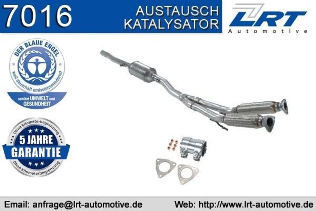 VEGAZ Katalysator für Audi A3 VW Touran Golf Jetta Eos Skoda Octavia Seat EURO 4