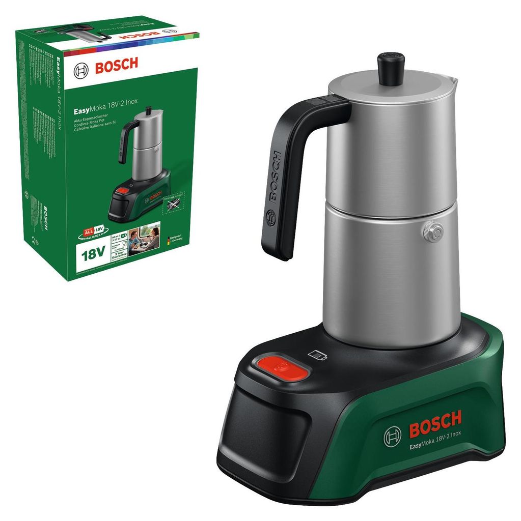 Kaffeemaschine EasyMoka 18V-2 Inox Produktbild 