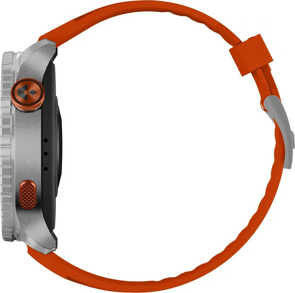 Garett Compass Montre connectée GPS argentée écran HD et boussole active - 8