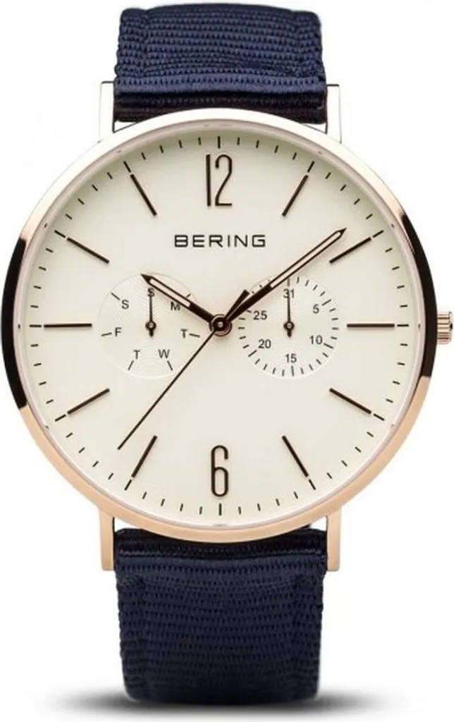 Bering 14240-864B: L'accessorio Must-Have Minimal Blu e Rose Gold