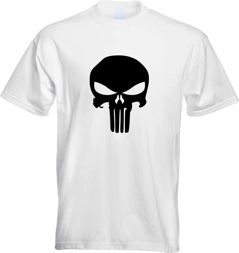 Kiwistar - T-Shirt - Weiss - Totenkopf Herren Funshirt Bedruckt Design Sprüche Spruch Motive - mit Motiv Bedruckt - Funshirt Design - Sport - Frei...