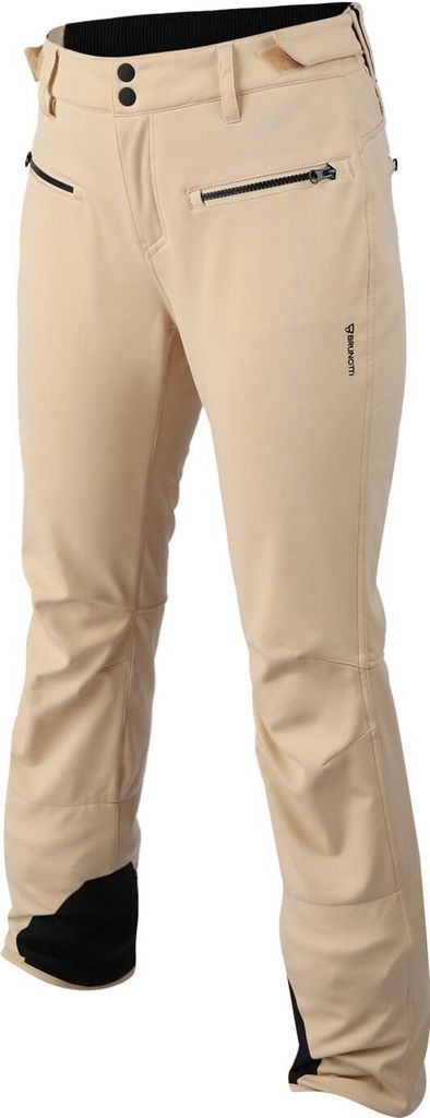 BRUNOTTI - coldlake women softshell pant - Skibroek dames - Off White