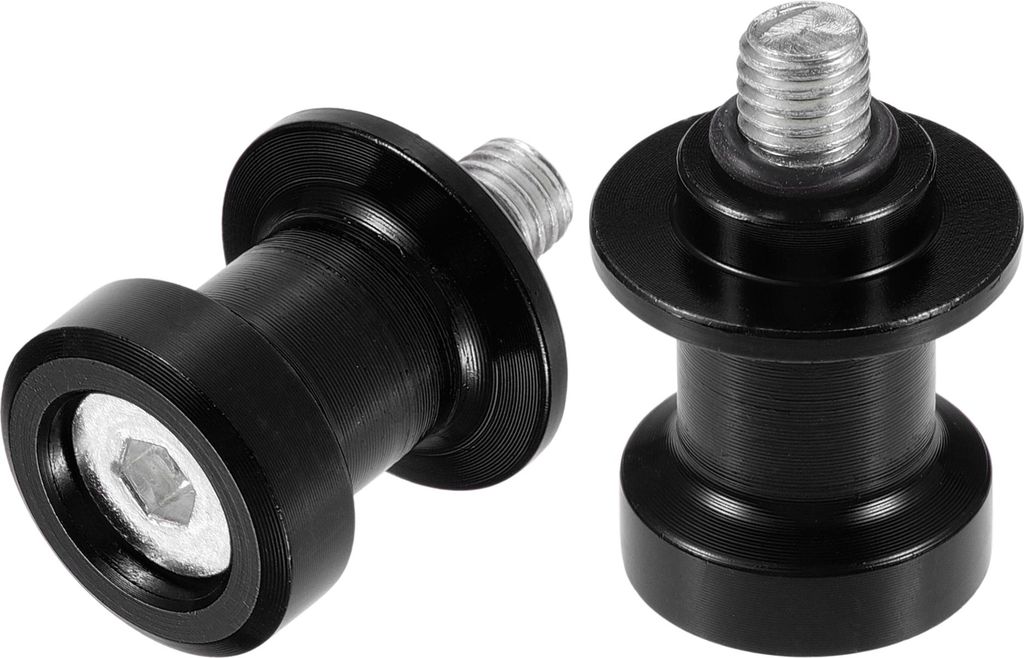 1 Paar Schwingenarm-Spulen, 8mm M8x1.25 CNC Schwingarm-Spulen-Schieberegler, universell einsetzbar für Motorräder, strapazierfähige Aluminiumleg...