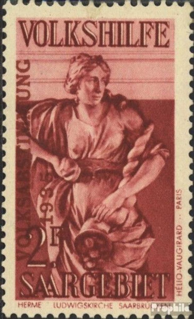Briefmarken Saarland 1934 Mi 203 postfrisch Volkshilfe Volksabstimmung 1935