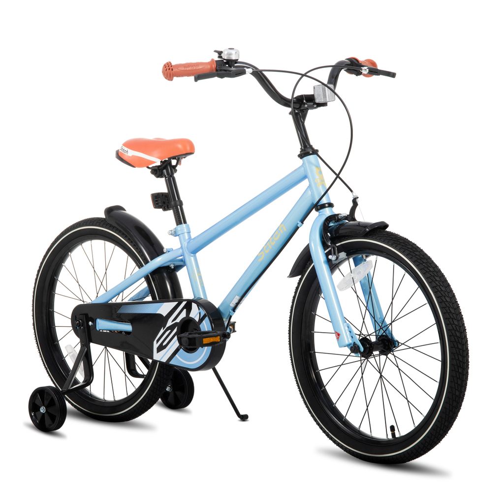 STITCH 12/14/16/18/20 Zoll Kinderfahrrad für 2-11 Jahr Jungen Mädchen,mit Stützräder, Kotflügel, Front and rear dual brakes, Reflektorplatte, ...