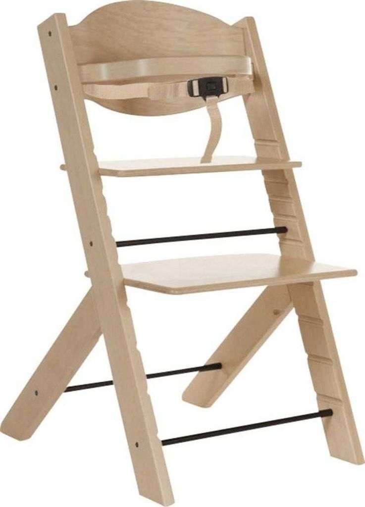 TREPPY Chaise haute en hêtre naturel Image du produit 