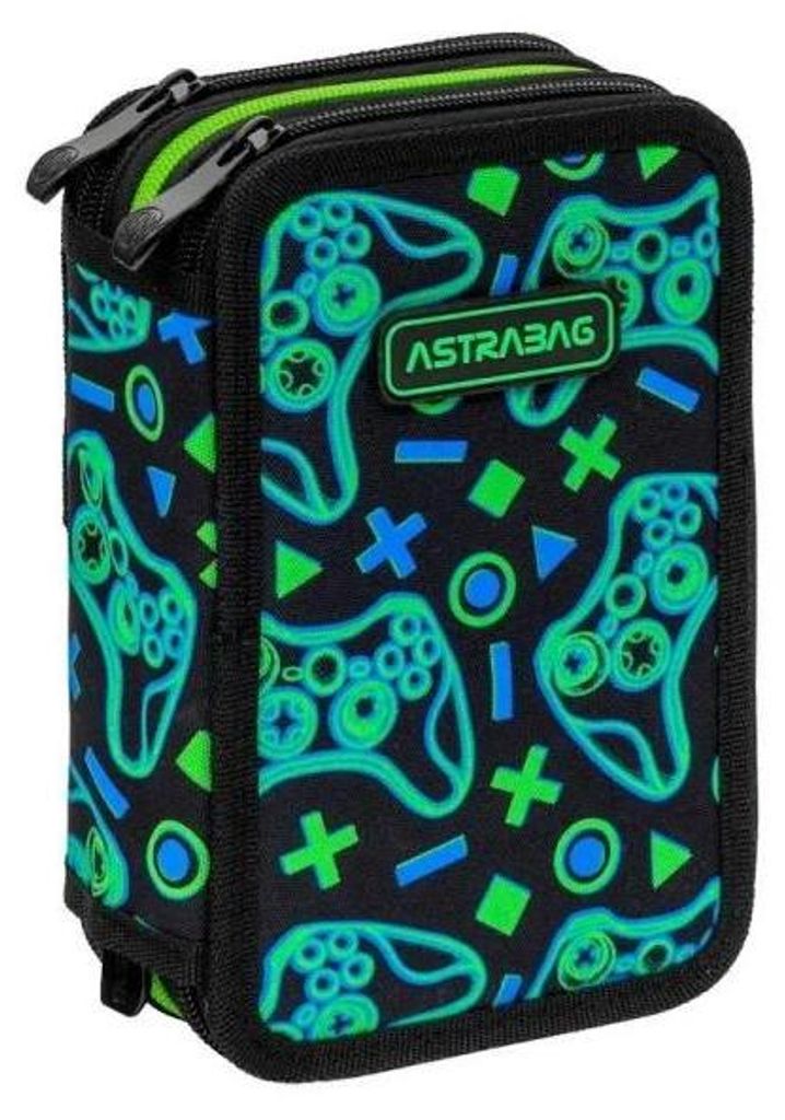 Astuccio triplo con accessori Jumbo Game On ASTRA - ASTRA Immagine del prodotto 