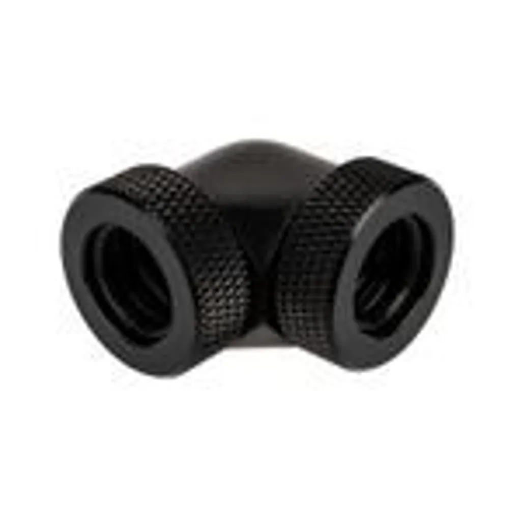 Pack 6 Connecteurs 90° pour Watercooling Rigide 14mm Pelias Noir