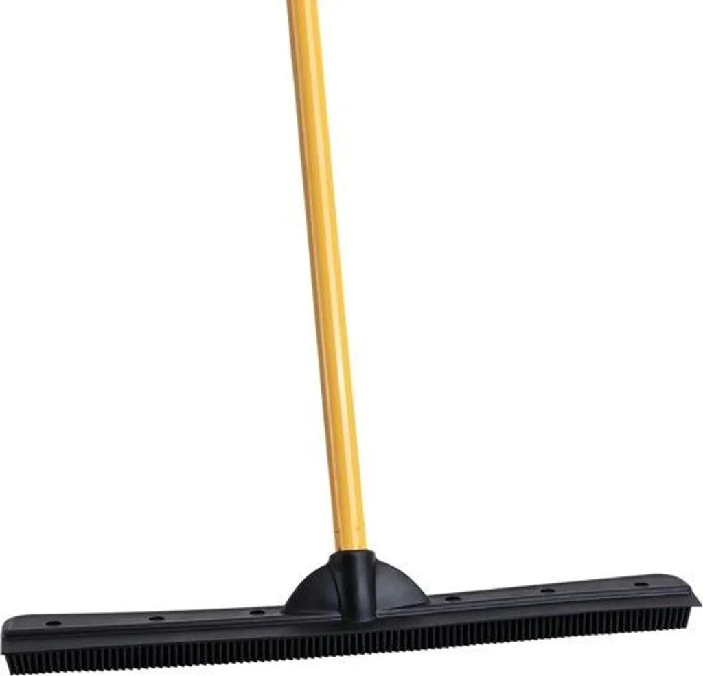 Brosse balayette caoutchouc XL pour nettoyage intérieur et extérieur