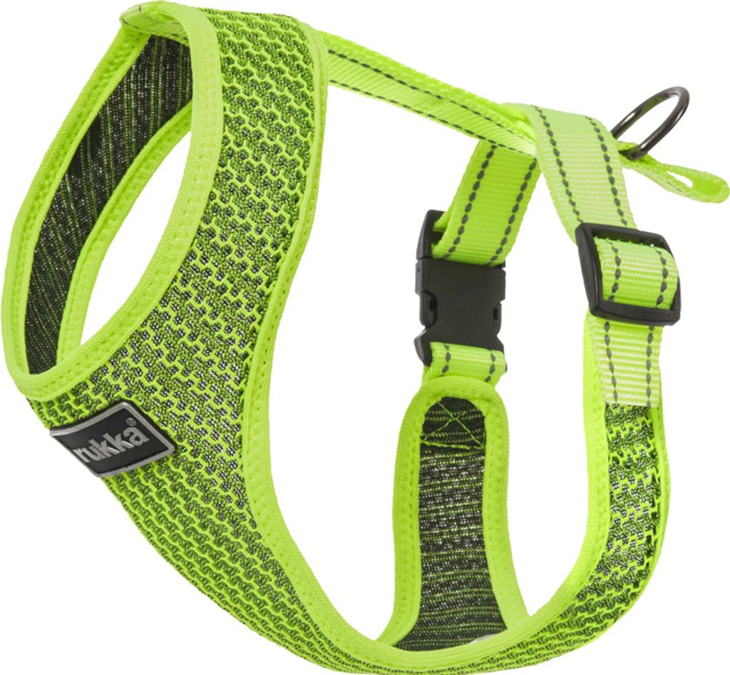RukkaPets Comfort Air Harness - Farbe: Gelb, Größe: Extra Small